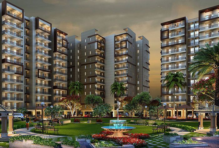 ready to move highland park 4bhk flats in zirakpur-cascade buildtech