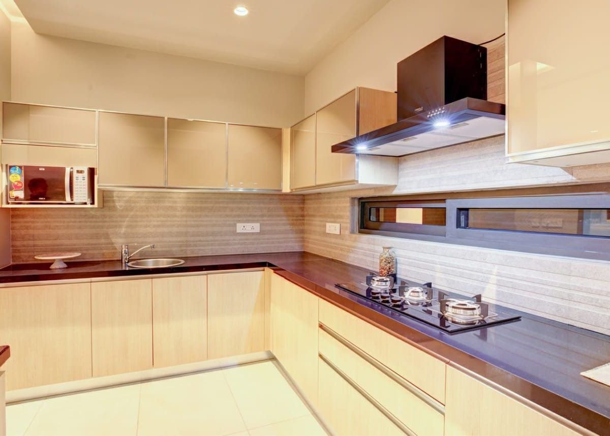 4BHK Apartment For Sale in Marbella Grand Mohali Modular Kitchen