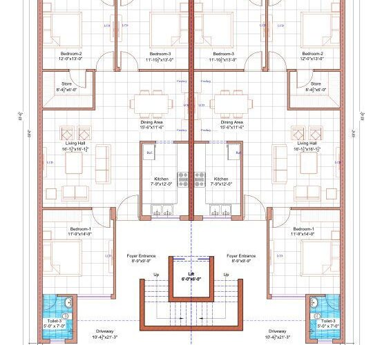 Grace Homes Ground floor plan