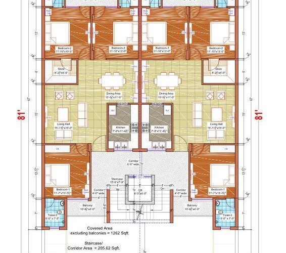 Grace Homes Typical Floor Plan