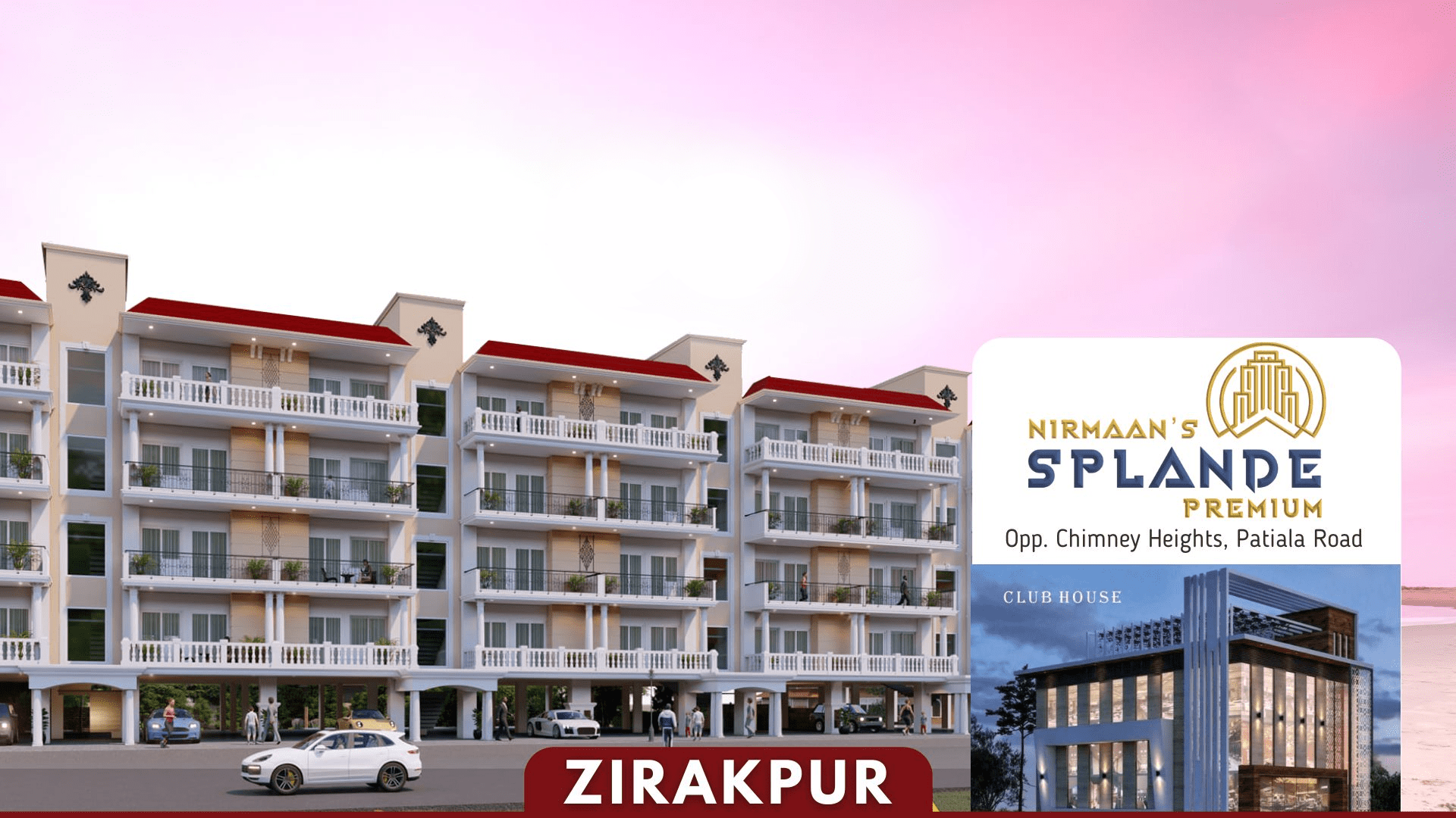 Nirmaan’s Splande Zirakpur 3BHK Flats Ready to Move