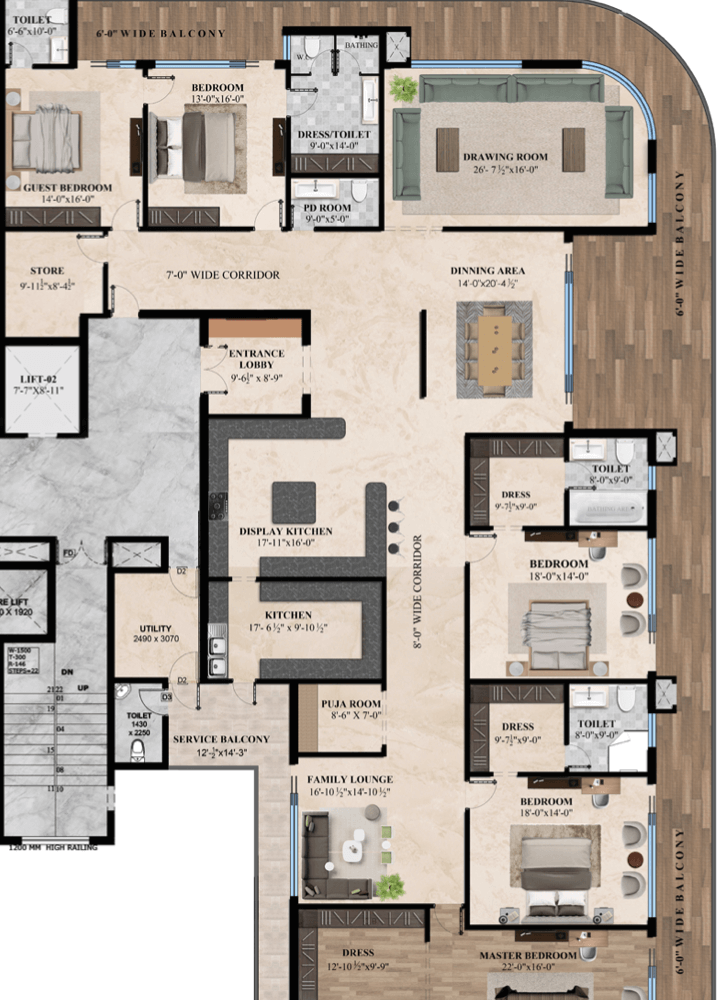 Block-A-5BHK