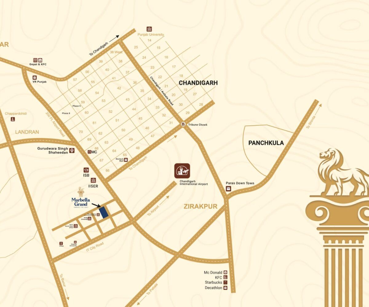 location plan marbella grand