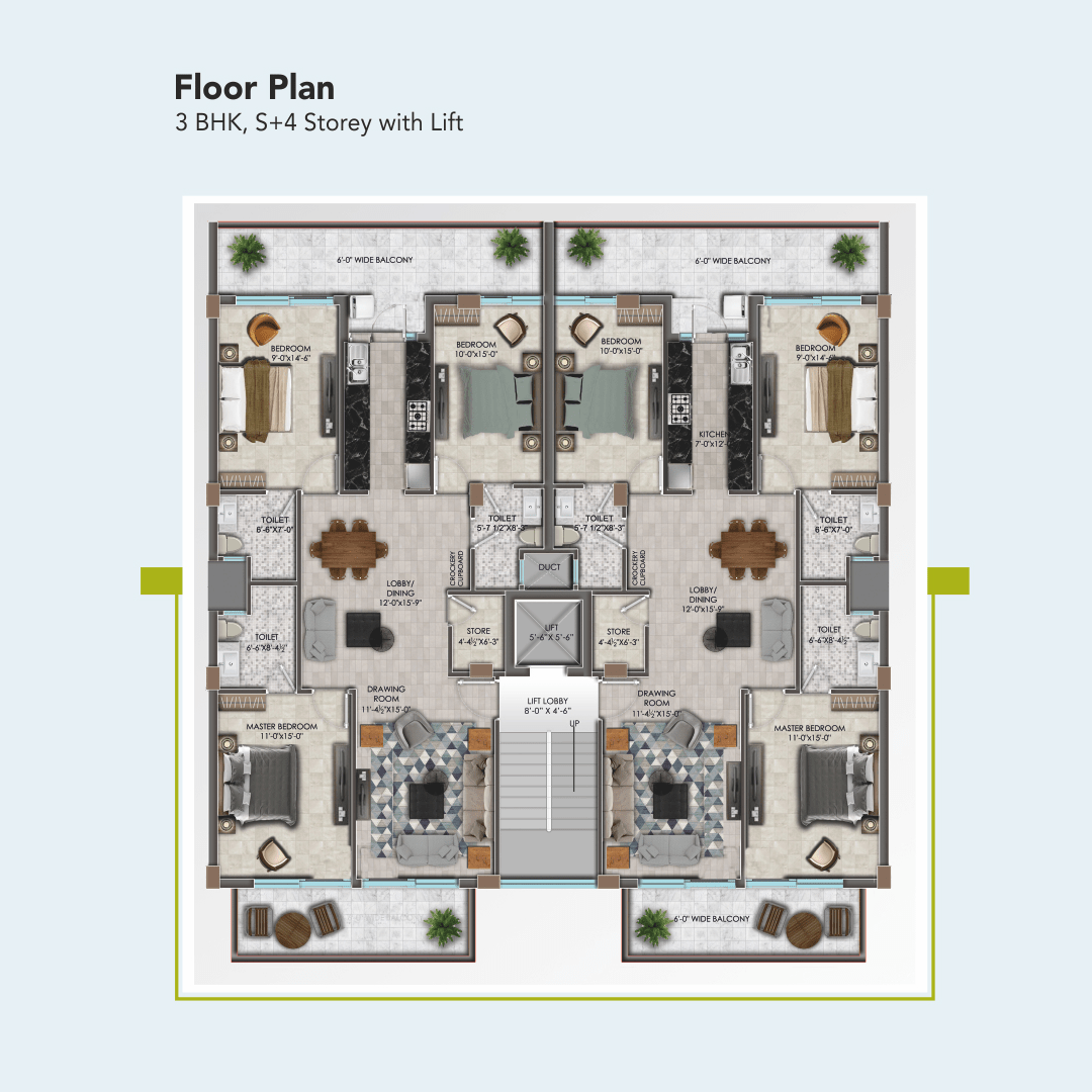 Floor Plan Sivanta Residency