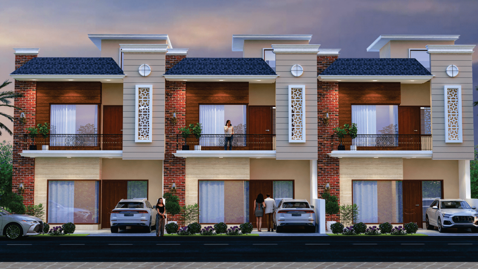 Stella Villas Duplex Villas in Zirakpur For Sale 9041904139