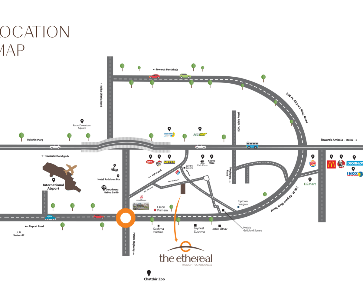 The Ethereal Location Map